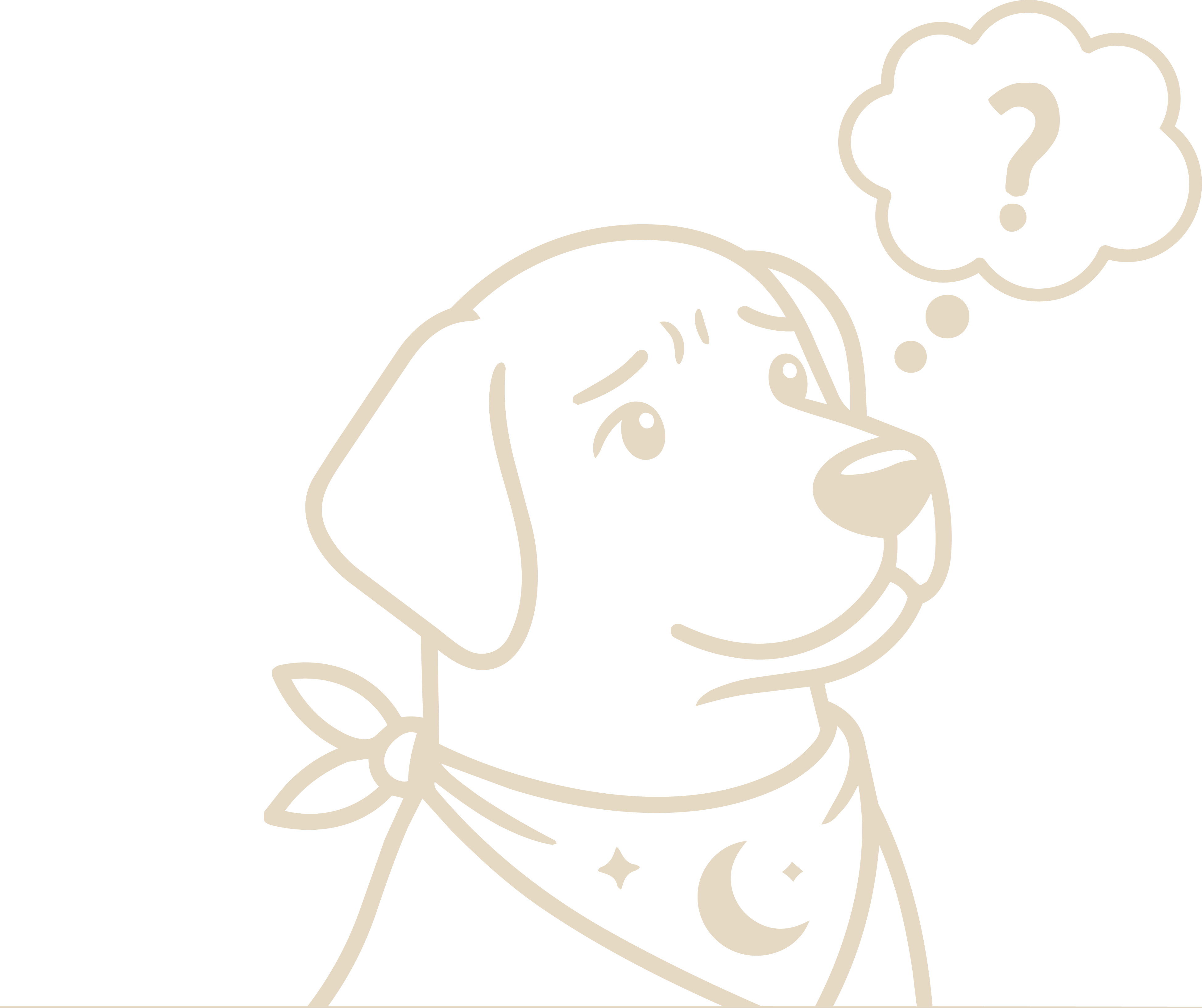Thinking dog